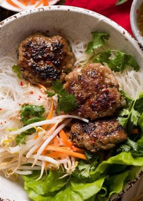  Bún Chả: En Krämfärgad Dröm Av Små Köttbullar Och Fräsch Spridda Kryddor!