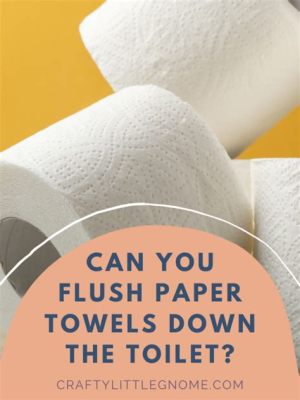 Can You Flush Paper Towels: A Dive into the Unseen Consequences