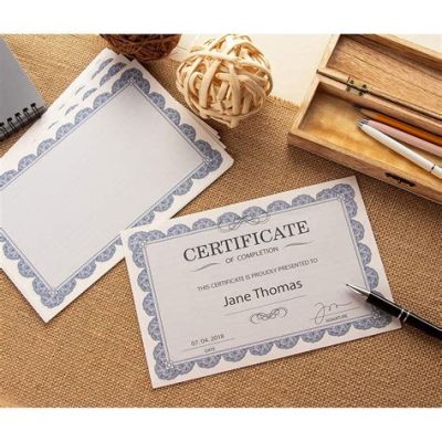 How to Print on Certificate Paper: A Symphony of Ink and Prestige