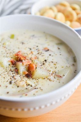  New England Clam Chowder - En krämig och hjärtlig soppa som varmar själen med dess umamismakande buljong och söta smak av clams!